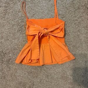 Orange Zara Top